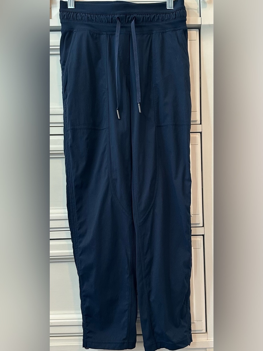 lululemon Dance Studio Crop Navy Size 2 Mid Rise